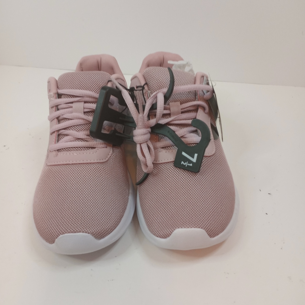 Athletic Works Pink Mesh  Sneakers with Iridescent Accent